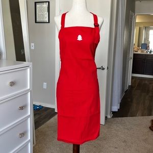 NWT Unisex Snap Snapchat Red Apron Adjustable